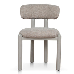 Cream Dining Chair | Verona Sand Weave (Set Of 2) | Myka Home