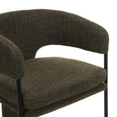 Fabric Dining Chair | Kaitoke Green (Set Of 2) | Myka Home