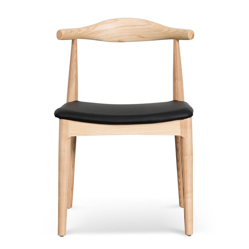Elbow Dining Chair - Natural Ash (Set of 2) - View 2