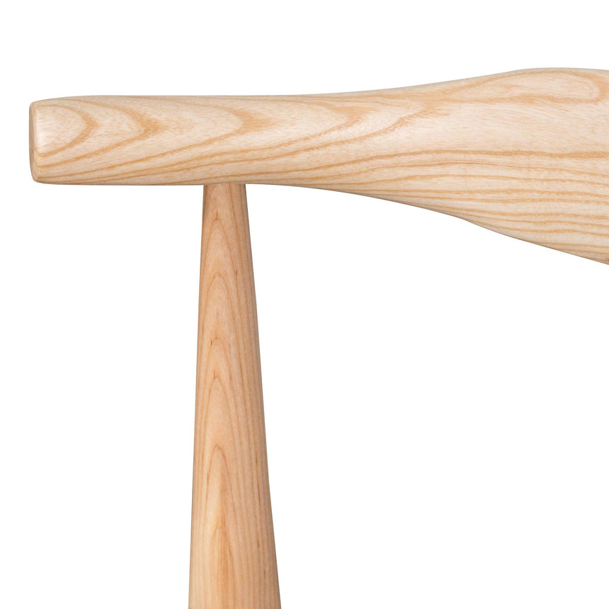 Elbow Dining Chair - Natural Ash (Set of 2) - View 9