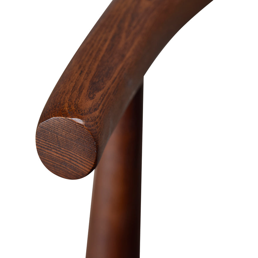 Elbow Dining Chair - Dark Brown (Set of 2) - View 13