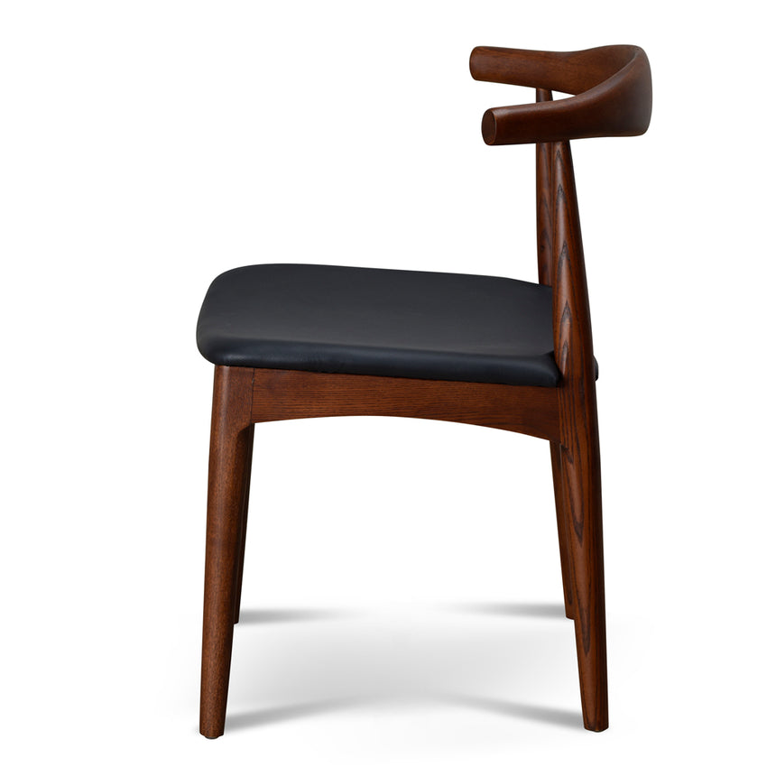 Elbow Dining Chair - Dark Brown (Set of 2) - View 5