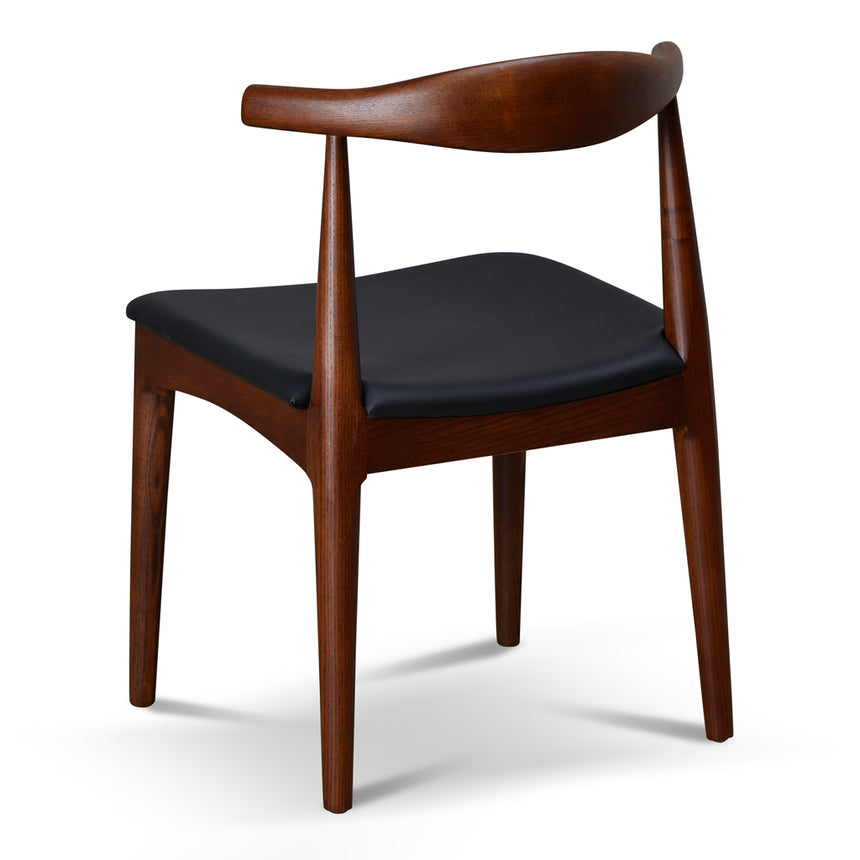 Elbow Dining Chair - Dark Brown (Set of 2) - View 6