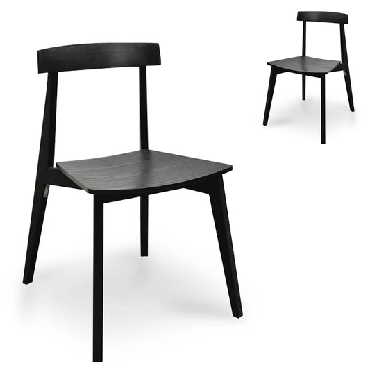 Dining Chair - Black (Set of 2)