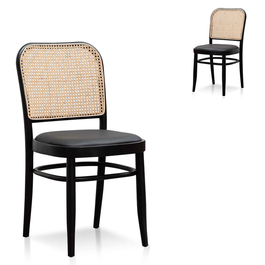 Dining Chair - Black (Set of 2)