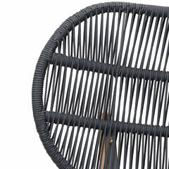 Ex display - CDC6721-EM Outdoor Dining Chair - Anthracite Grey Cushion