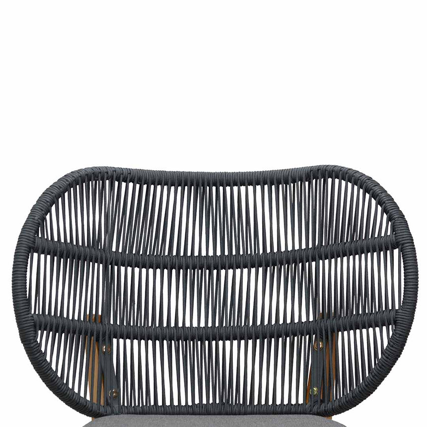 Outdoor Dining Chair - Anthracite Grey Cushion (Set of 2) - View 4