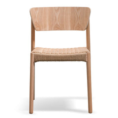 Ex Display - CDC6803-SD Rope Seat Dining Chair - Natural