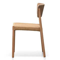 Ex Display - CDC6803-SD Rope Seat Dining Chair - Natural