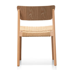 Ex Display - CDC6803-SD Rope Seat Dining Chair - Natural