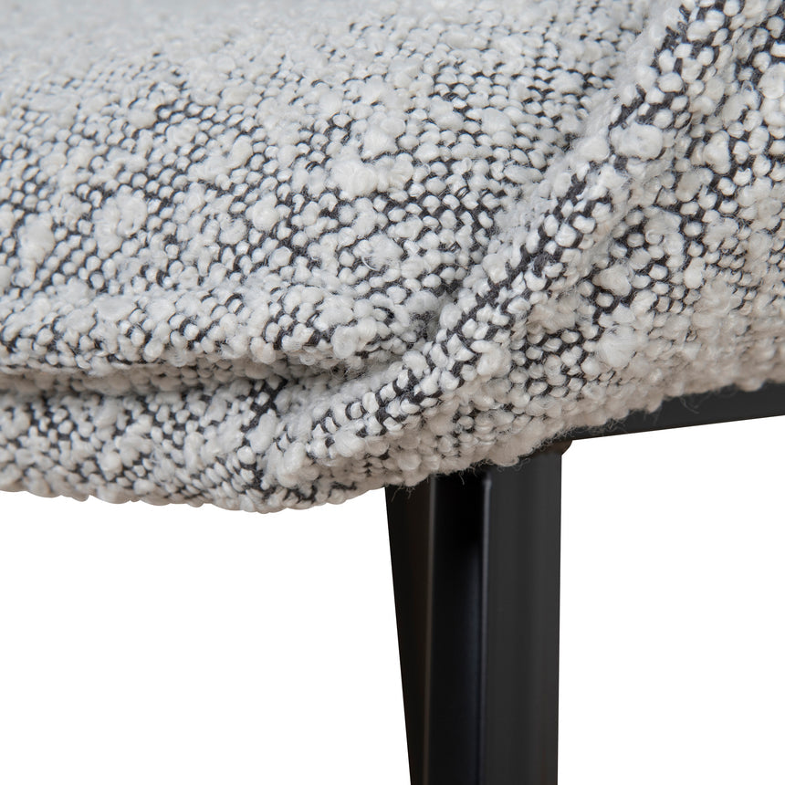 Dining Chair - Moonlit Pepper Boucle (Set of 2) - View 15