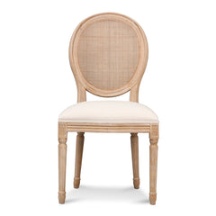 CDC8000-LJ Elm Dining Chair - Light Beige (Set of 2)