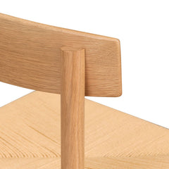 CDC8015-OW Rattan Dining Chair - Natural (Set of 2)