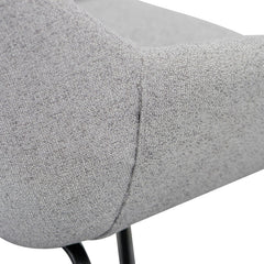 Ex Display - CDC8352-SE Fabric Dining Chair - Spec Grey