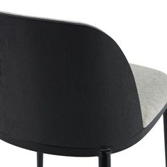 Ex Display - CDC8362-SD Dining Chair - Silver Grey