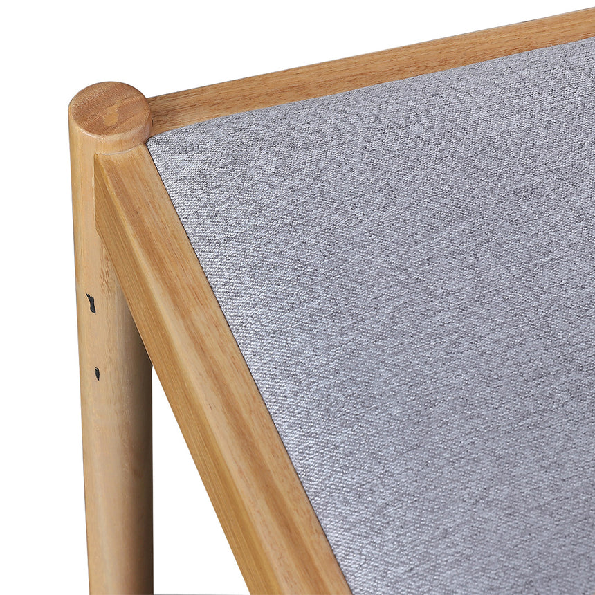 Mirit Natural Dining Chair - Moon Grey (Set of 2) - View 9