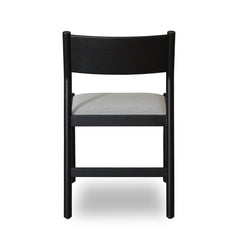 CDC8771-MAx2 Mirit Black Dining Cha | Moon Grey (Set of 2) | Myka Home