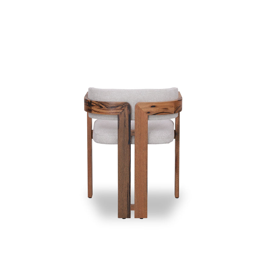 Natural Marri Dining Chair - Stone Beige (Set of 2) - View 5