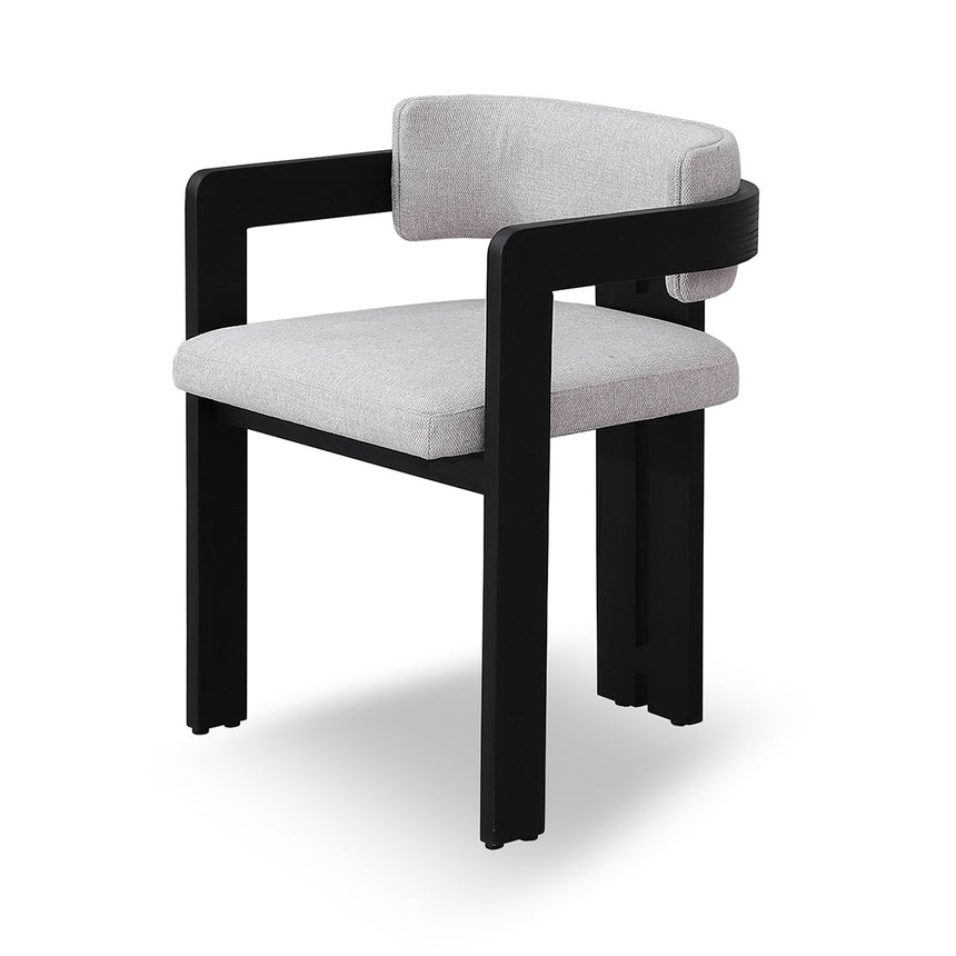 Black Dining Chair - Stone Beige (Set of 2) - View 2