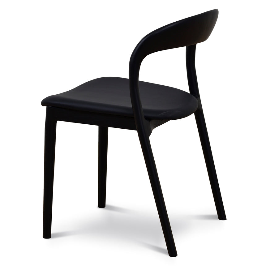 Dining Chair - Full Black (Set of 2) - View 8