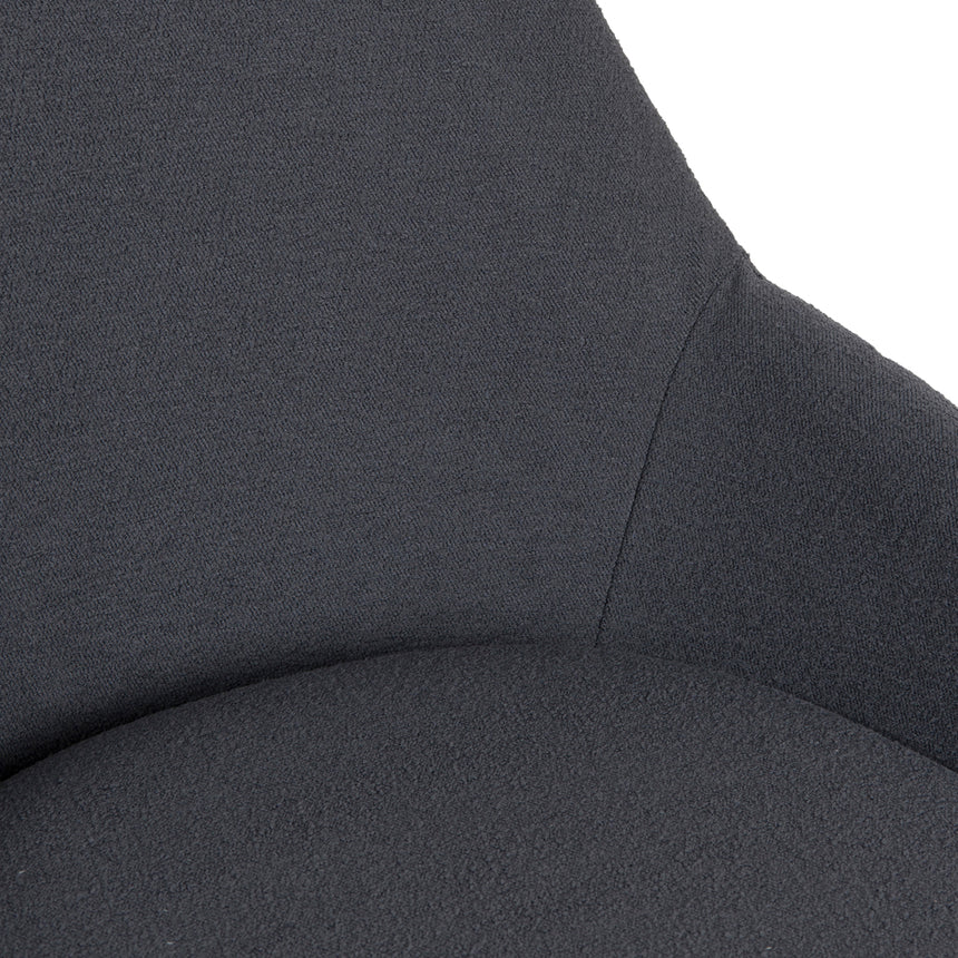 Fabric Dining Chair - Charcoal - View 6