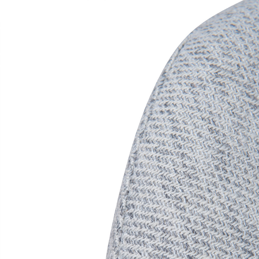Fabric Dining chair - Silver Grey - View 9