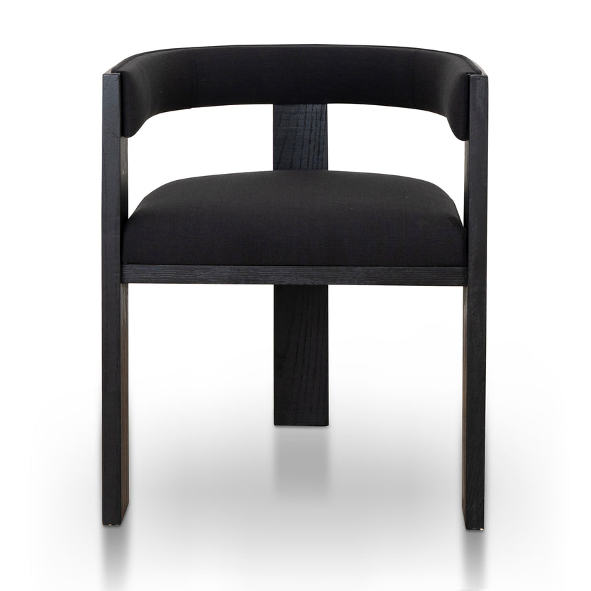 ELM Dining Chair - Full Black (Set of 2) - View 2
