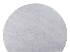 1.15M Marble Round Dining Table | Natural | Myka Home