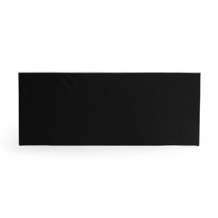 King Sized Bed Frame - Spec Grey with Storage - View 9