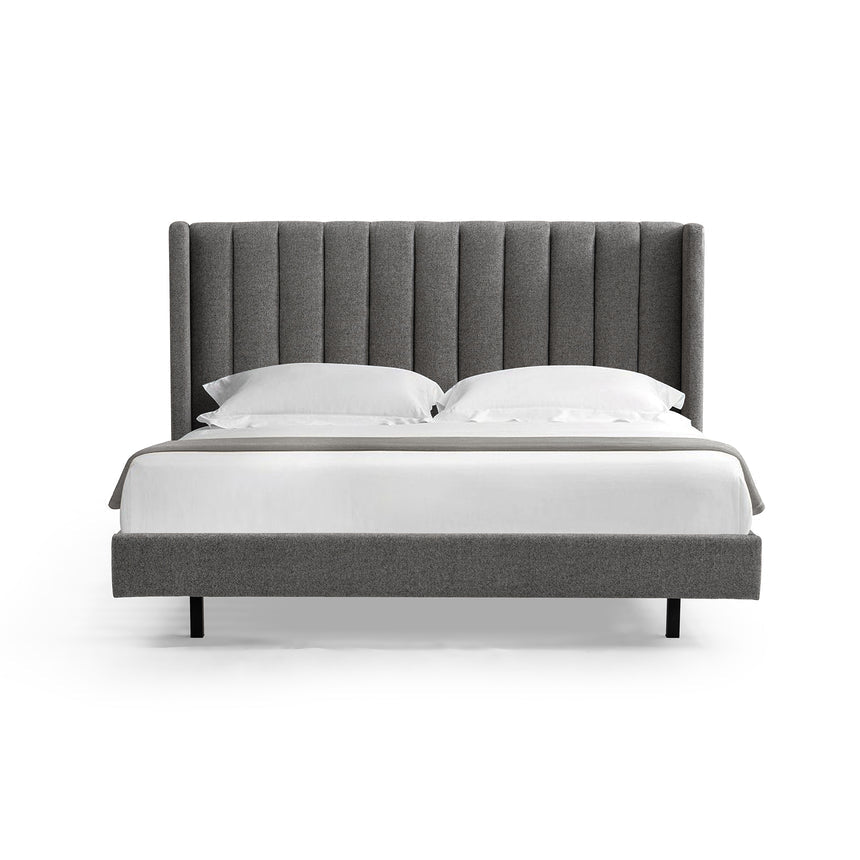King Bed Frame - Spec Charcoal - View 3