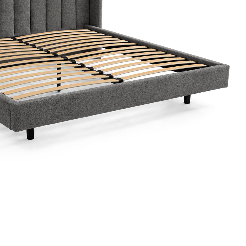 King Bed Frame - Spec Charcoal - View 6