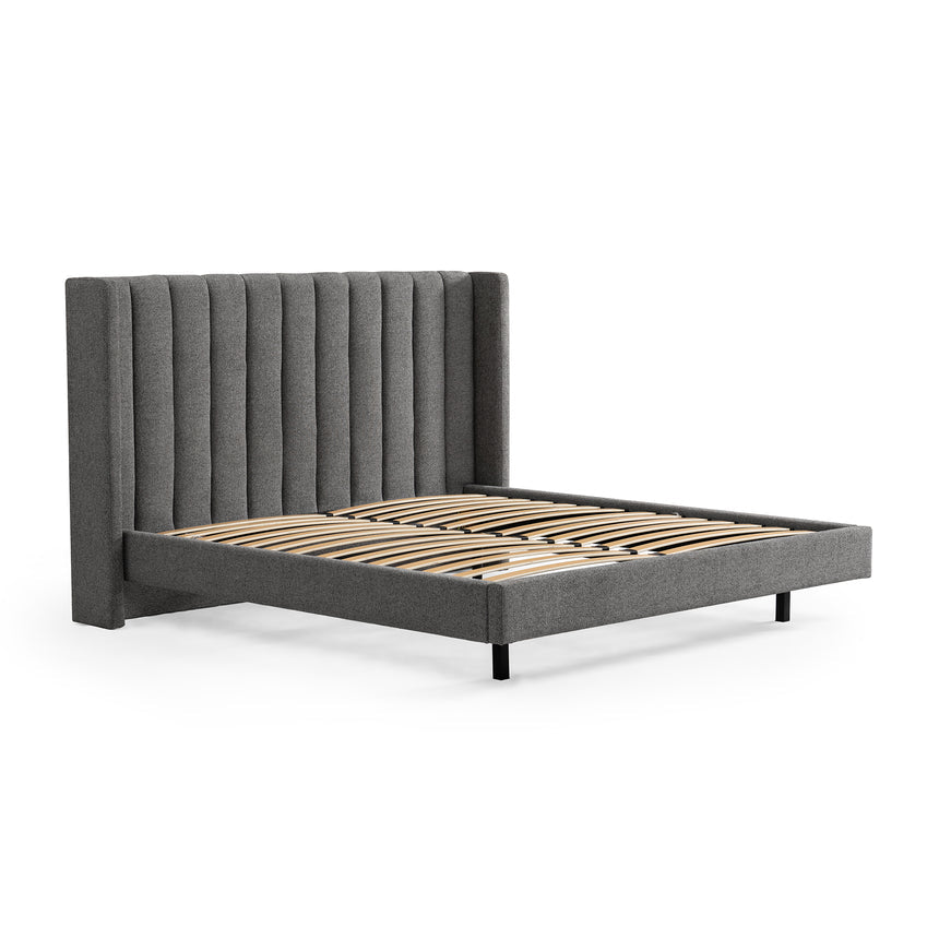 King Bed Frame - Spec Charcoal - View 2