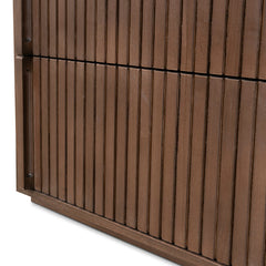 CDT10035-NI 6 Drawer Wooden Chest - Walnut