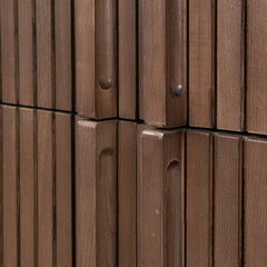 CDT10035-NI 6 Drawer Wooden Chest - Walnut