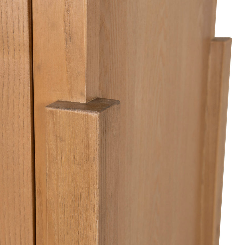 1.83m (H) Ash Curve Cabinet - Natural - View 12