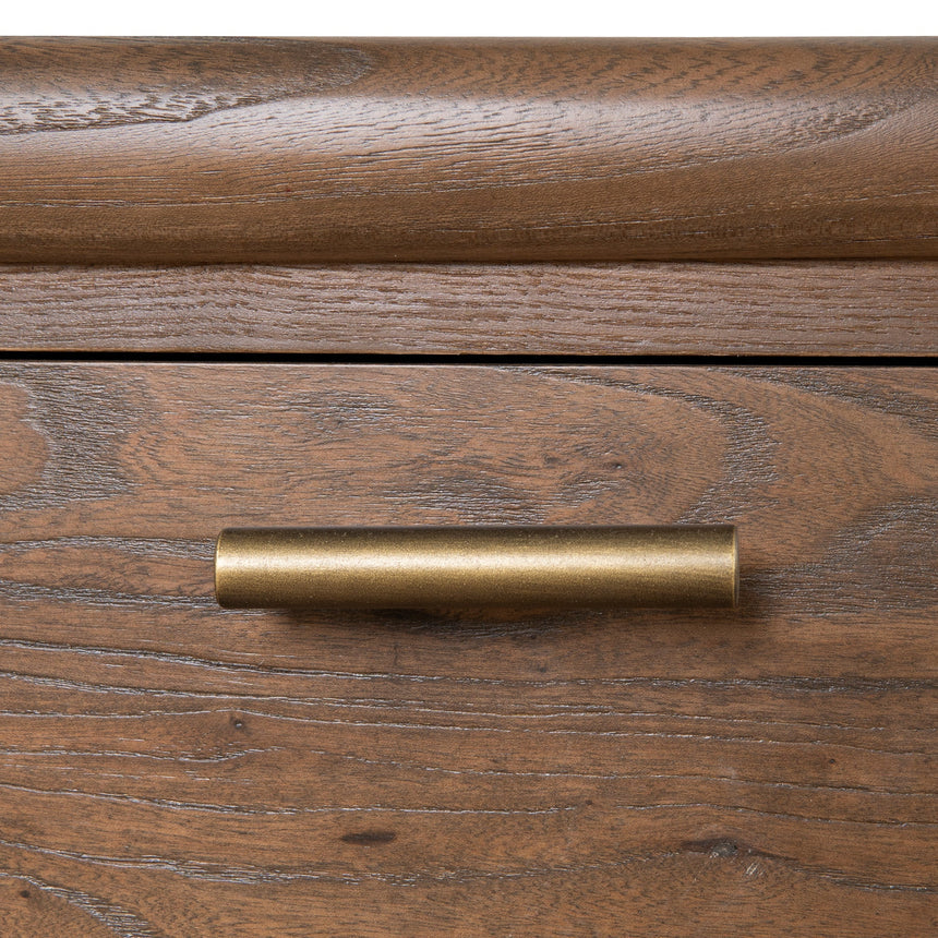 6 Drawer Wooden Chest - Walnut - View 11