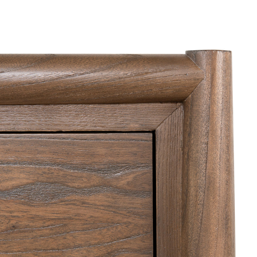 6 Drawer Wooden Chest - Walnut - View 12