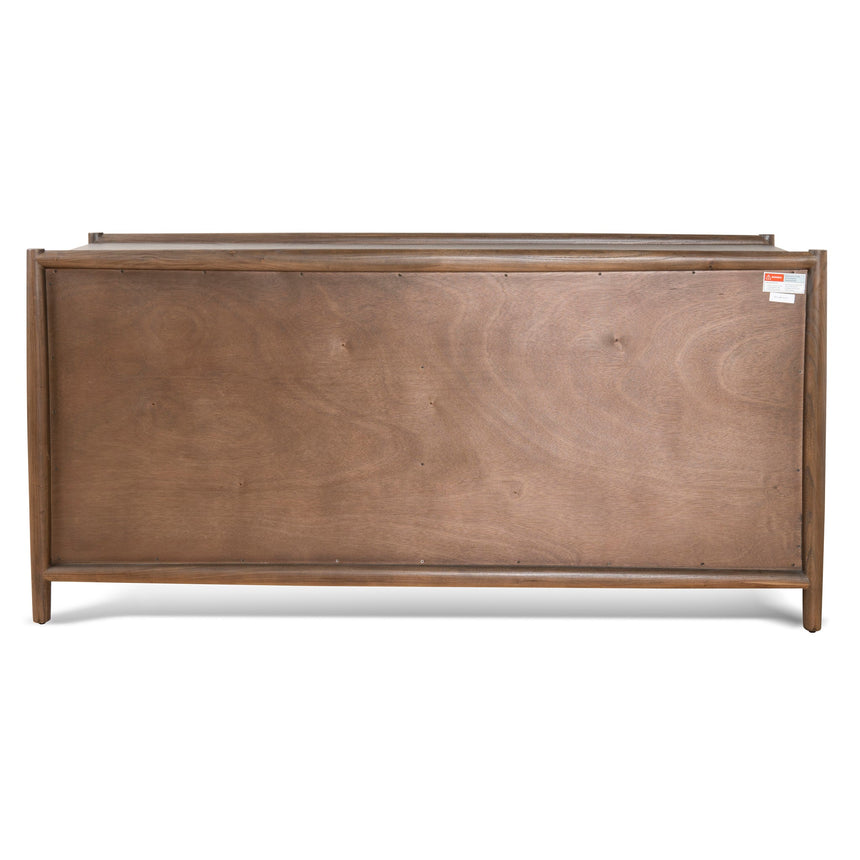 6 Drawer Wooden Chest - Walnut - View 4