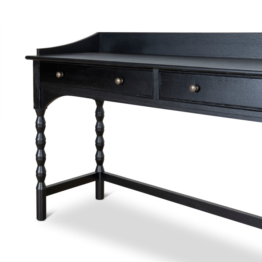 1.45m Console Table - Black - View 9