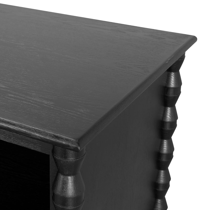 1.9m Sideboard - Black - View 9