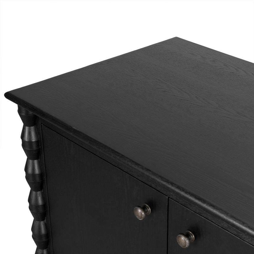 1.9m Sideboard - Black - View 10