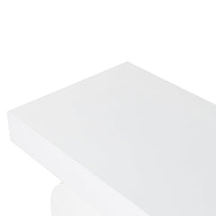 CDT10046-NI 1.9m New Elm Console Table - Full White