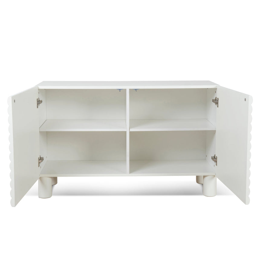 1.2m Sideboard Unit - White - View 3