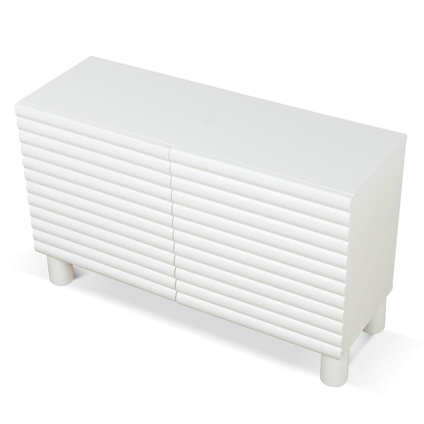 1.2m Sideboard Unit - White - View 5