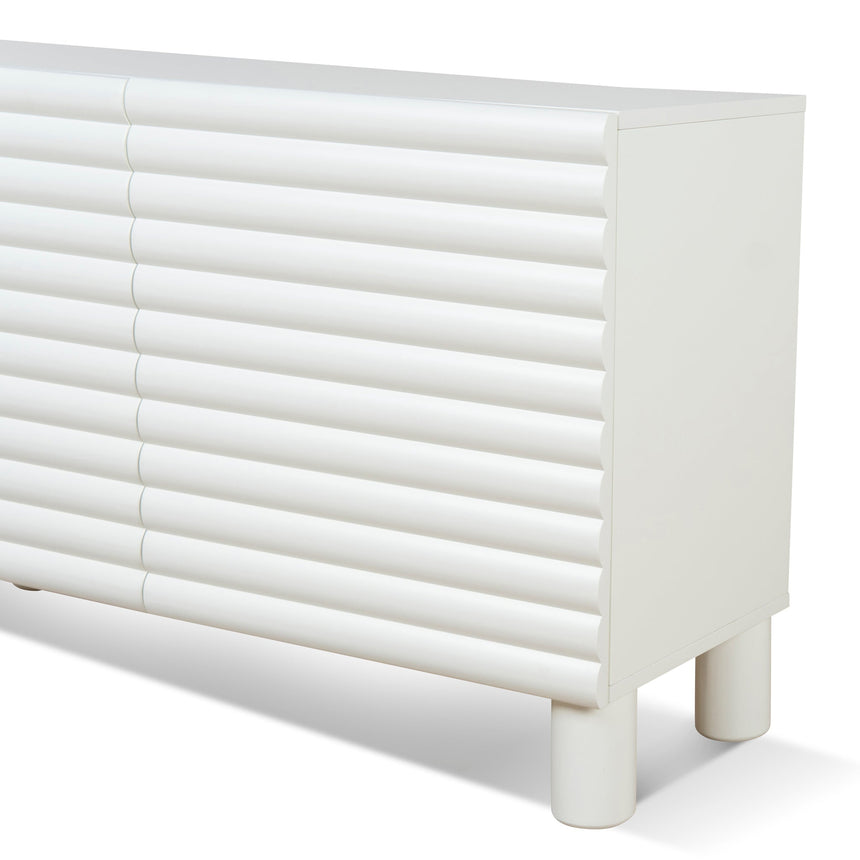 1.2m Sideboard Unit - White - View 8
