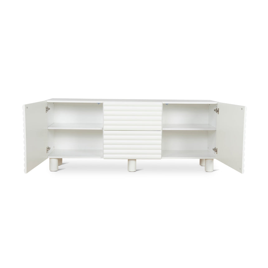 1.8m Buffet Unit - White - View 4