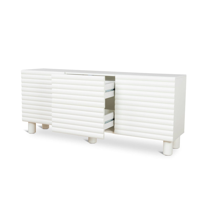 1.8m Buffet Unit - White - View 5