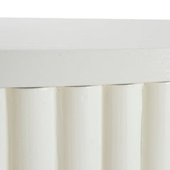 CDT10099-KD 1.2m Console Table - Warm White