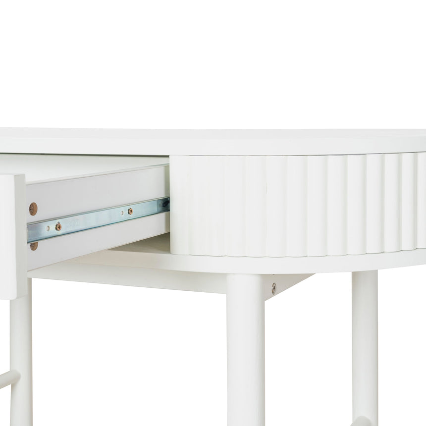 1.2m Console Table - Warm White - View 14