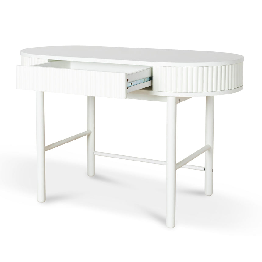 1.2m Console Table - Warm White - View 3